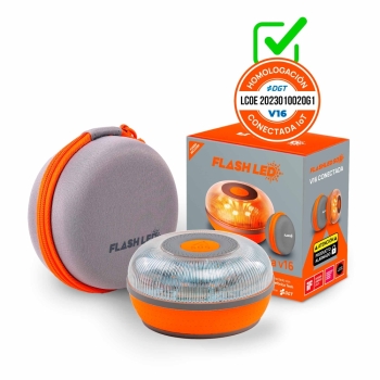 BALIZA FLASHLED PLUS V16 CON FUNDA - 147