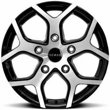 ROMAC - COBRA - GLOSS BLACK W/ POLISHED FACE