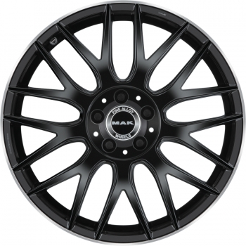 MAK - ARROW - GLOSS BLACK MIRROR RING