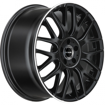 MAK - ARROW - GLOSS BLACK MIRROR RING