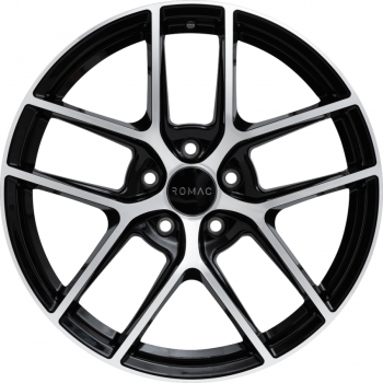 ROMAC - DIABLO - GLOSS BLACK W/ POLISHED FACE