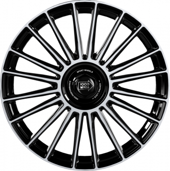 MILLE MIGLIA - MM1022 - GLOSS BLACK POLISHED