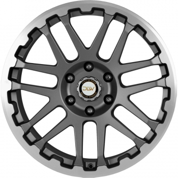 DLW - COMBAT - MATT ANTHRACITE LIP + CAP POLISH