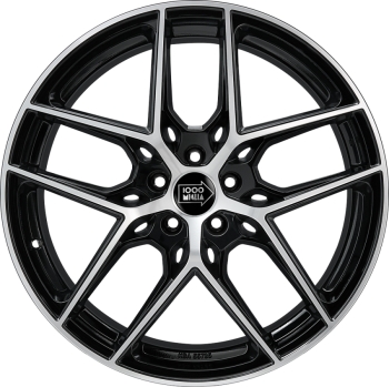 MILLE MIGLIA - MM1004 - GLOSS BLACK POLISHED