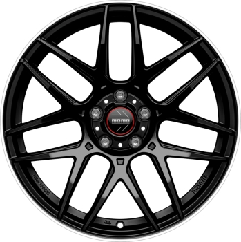 MOMO - COMPETIZIONE - GLOSSY BLACK POLISHED LIP