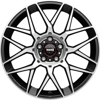 MOMO - REVENGE 2.0 - MATT BLACK POLISHED