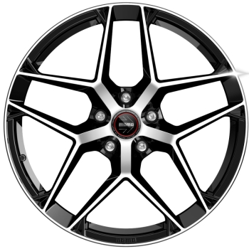 MOMO - RF-07 - GLOSSY BLACK POLISHED