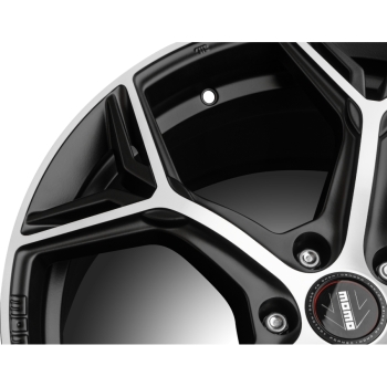 MOMO - RF-09 - MATT BLACK POLISHED