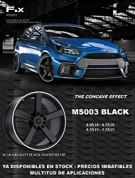 FOX MS003 BLACK THE CONCAVE EFFECT