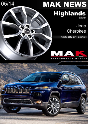 MAK HIGHLANDS for NEW JEEP CHEROKEE