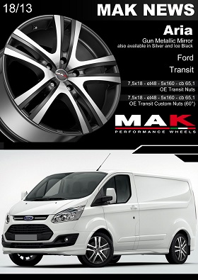 MAK NEWS ARIA MIRROR for FORD TRANSIT