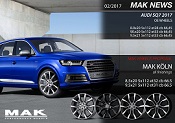 MAK NEWS AUDI SQ7 2017 WITH MAK KÖLN