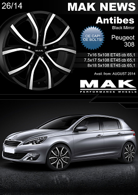 MAK NEWS MAK ANTIBES 5 MIRROR FOR P-308