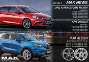 MAK NEWS OPEL ASTRA K - MOKKA X