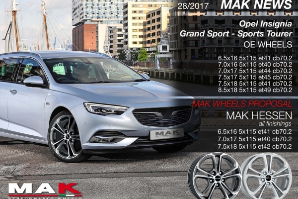 MAK NEWS OPEL INSIGNIA 2017 WITH MAK HESSEN
