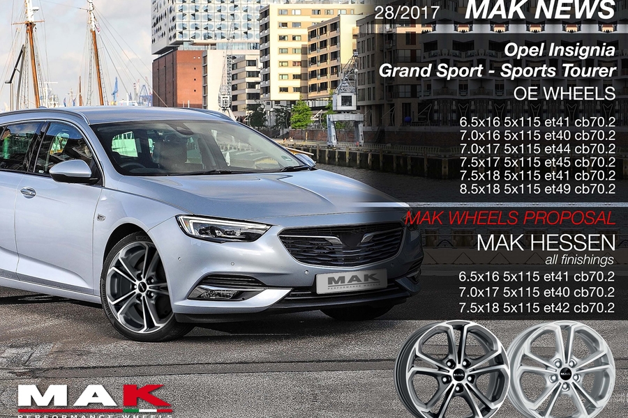 MAK NEWS OPEL INSIGNIA 2017 WITH MAK HESSEN