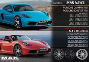 MAK NEWS PORSCHE CAYMAN / PORSCHE BOXSTER