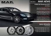 MAK NEWS PORSCHE PANAMERA WITH MAK RENNEN