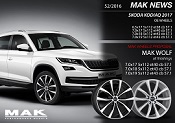 MAK NEWS SKODA KODIAQ WITH MAK WOLF