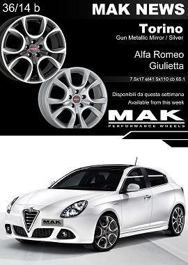 MAK NEWS TORINO MIRROR & ALFA GIULIETTA