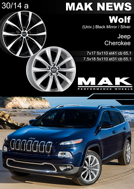 MAK NEWS WOLF MIRROR/SILVER CHEROKEE
