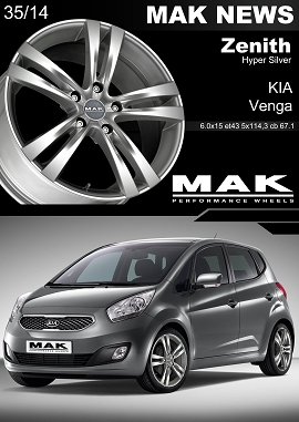 MAK NEWS ZENITH SILVER & KIA VENGA