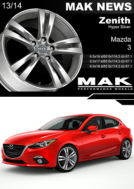 MAK NEWS ZENITH SILVER - MAZDA3