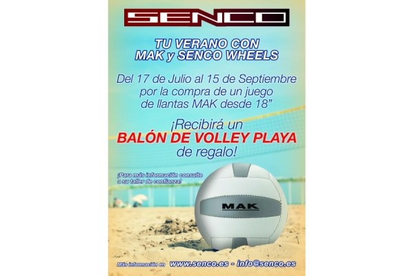 SENCO WHEELS: TU VERANO CON MAK WHEELS